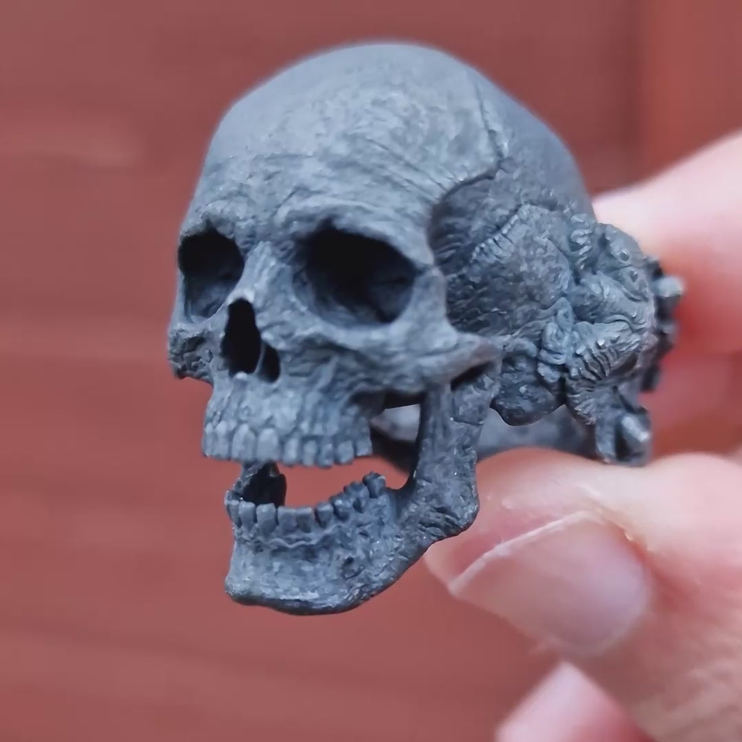 Video of the Nexus Mortis in the Revenant 3 finish being held and rotated by hand outdoors, showcasing every angle in natural light.